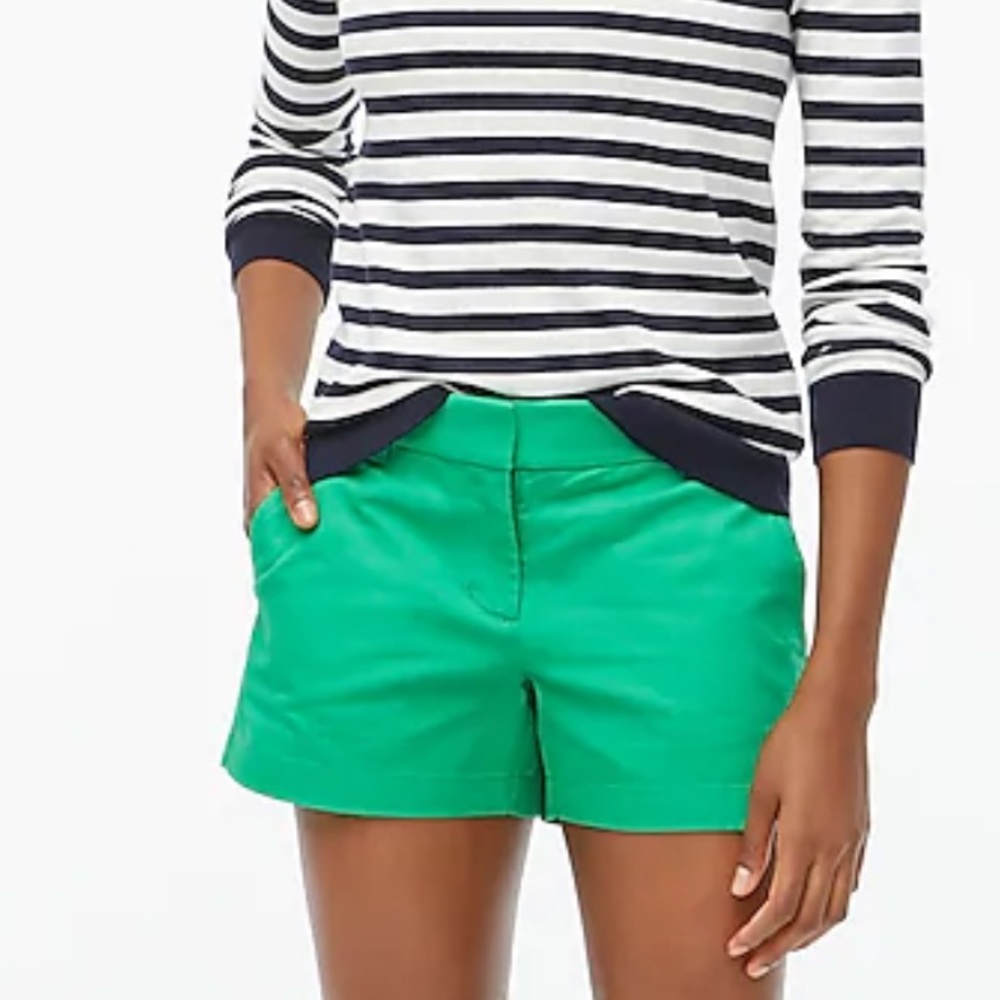 J.Crew Cotton Chino 4” Shorts